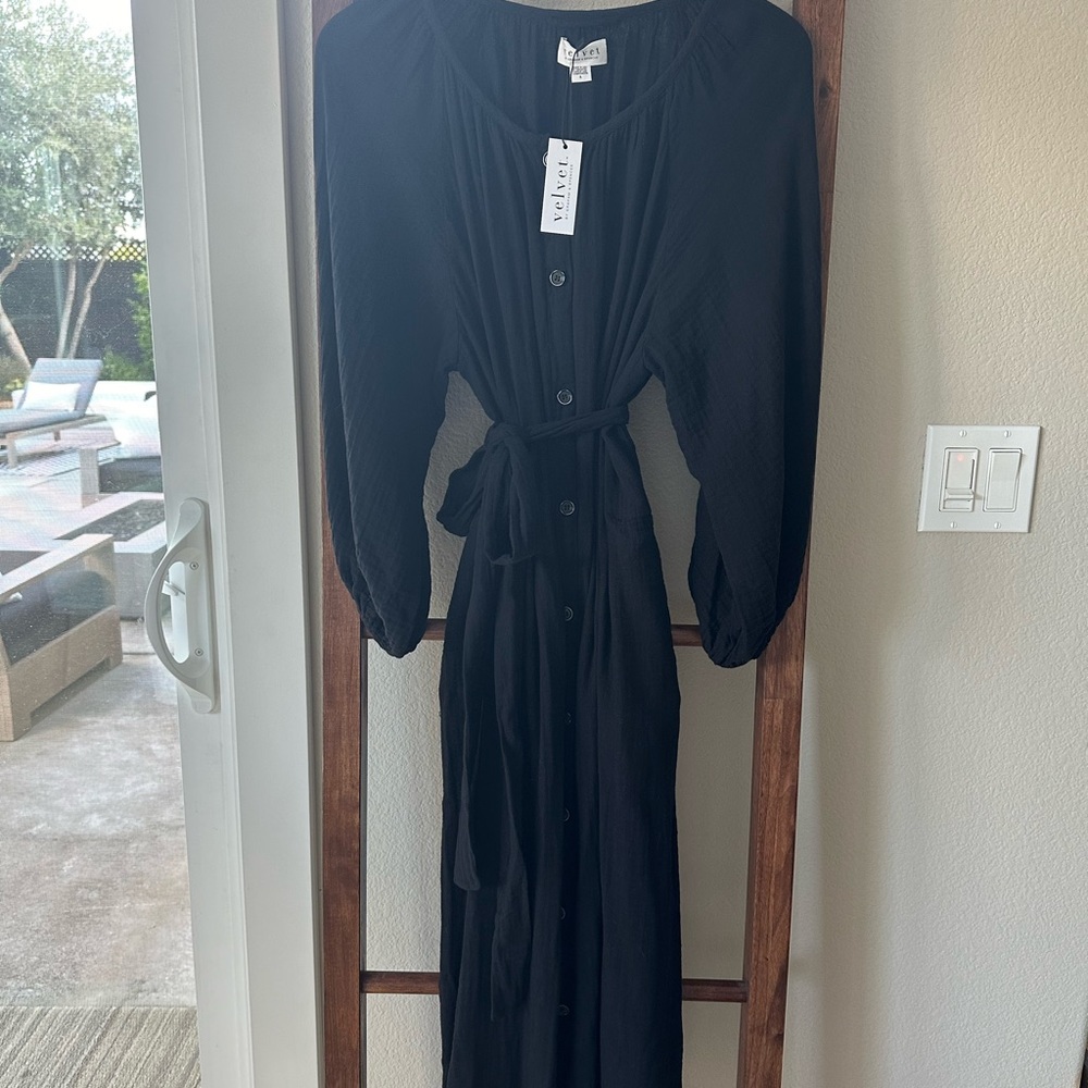 Velvet Gauze Dress NWT
